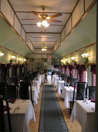 dining car interior